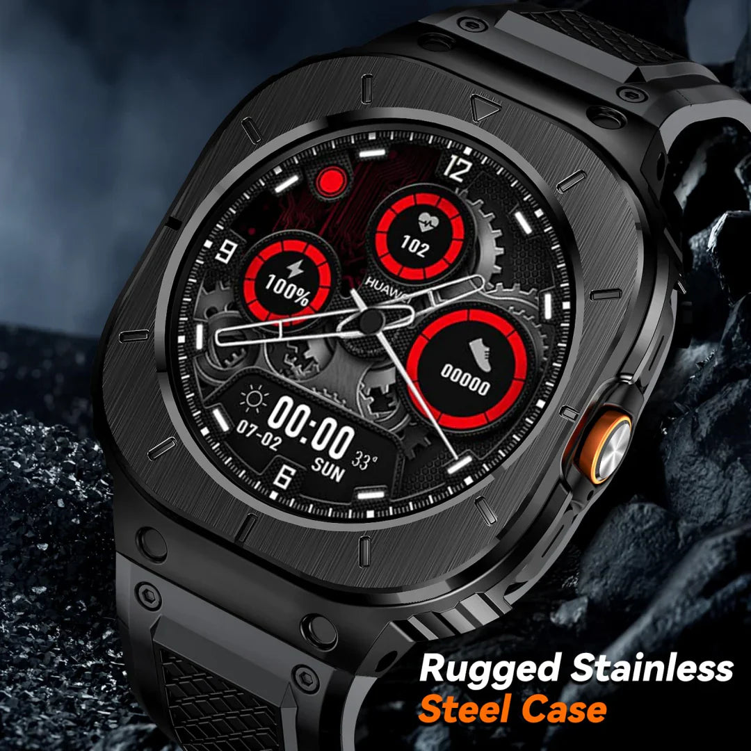 Samsung Galaxy Watch Ultra: Robustes Edelstahl-Upgrade-Kit