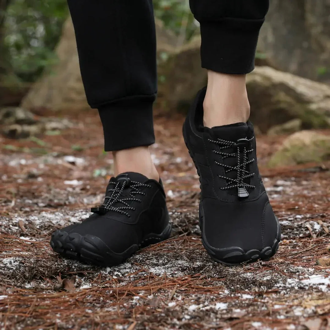 Rutschfeste, wasserabweisende Barfuß-Winterschuhe, flexibel & warm, ideal für Outdoor.