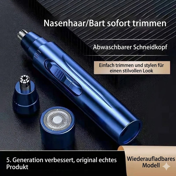 Professioneller aufladbarer Nasen- und Ohrhaarschneider