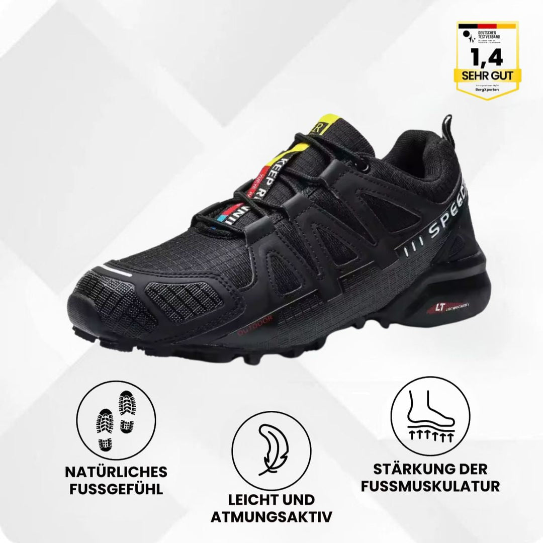 Trekkingschuhe unisex: Wasserdicht, rutschfest & bequem, ideal für jedes Outdoor-Erlebnis.