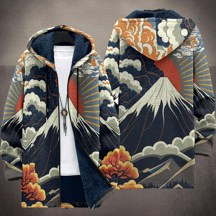 Luxuriöse Damen-Strickjacke im Kunst-Design
