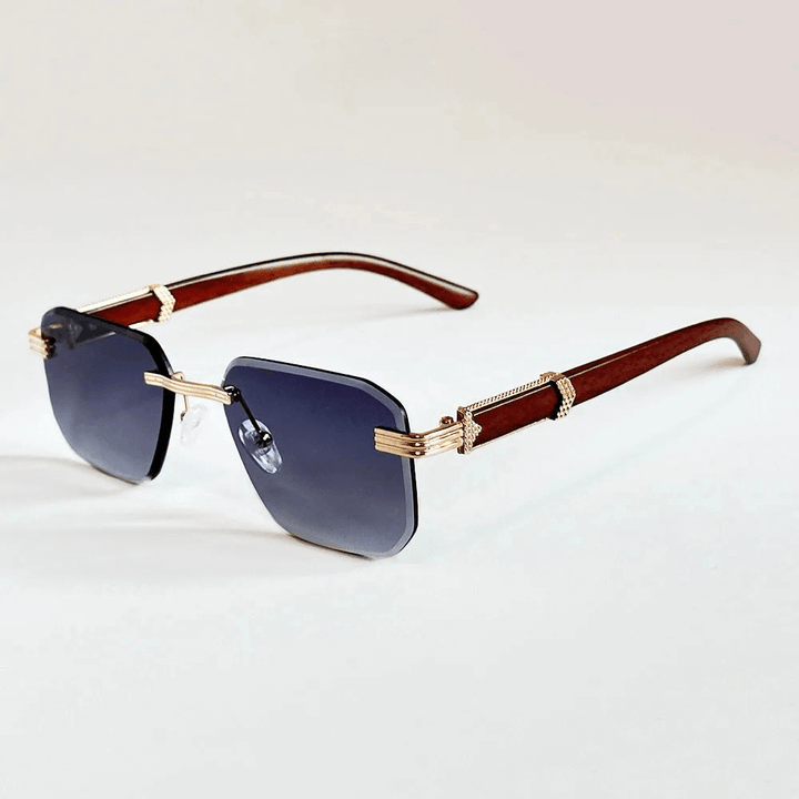 Stylische Sonnenbrille mit UV400-Schutz und Rahmen