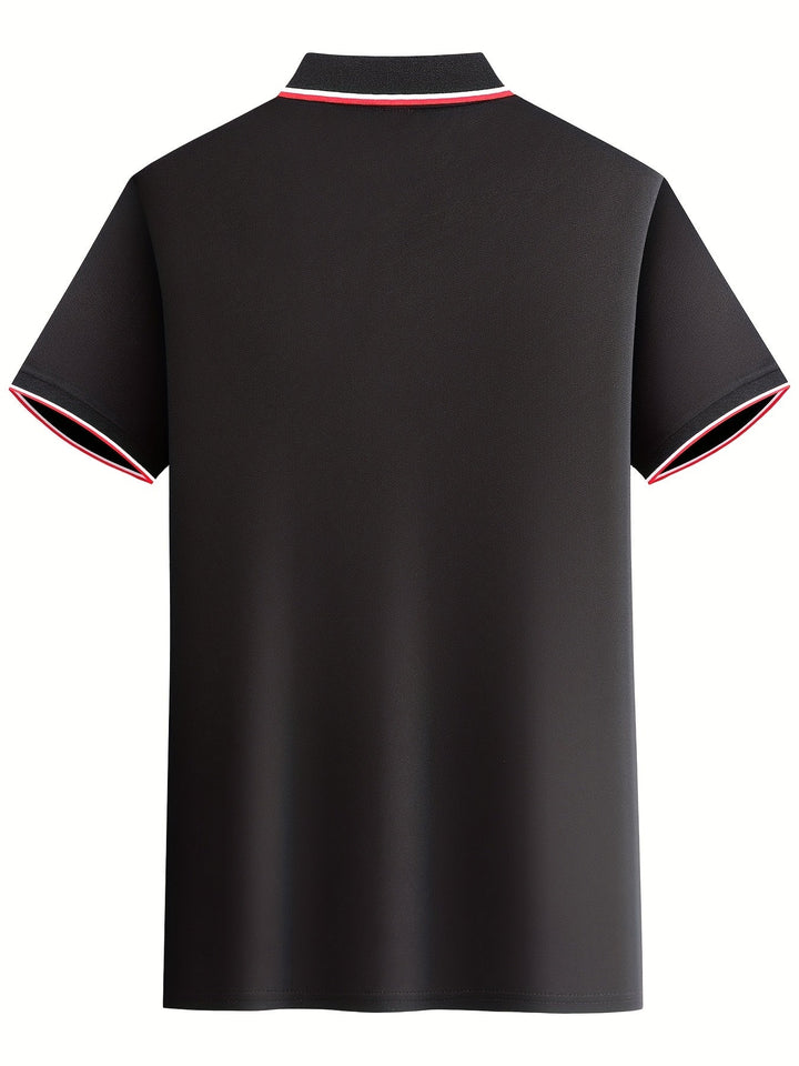 Zeitloses Herren Poloshirt in Grau, strapazierfähig und pflegeleicht für Herren.