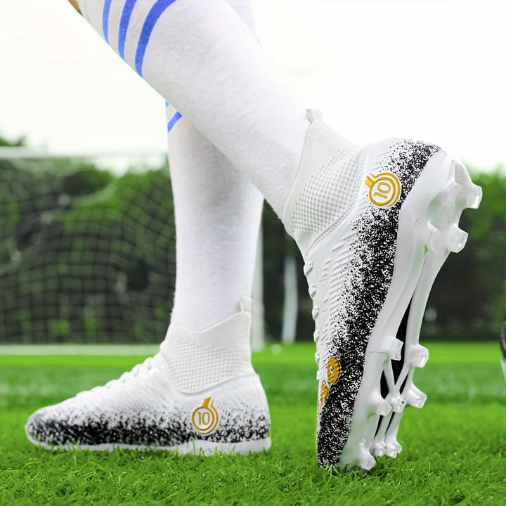 Herren Outdoor-Fußballschuhe mit Anti-Rutsch-Außensohle
