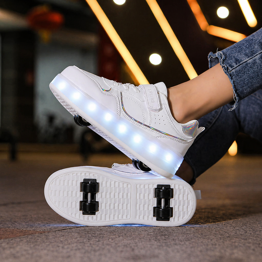 Kinder Orthopädische LED Rollschuhe