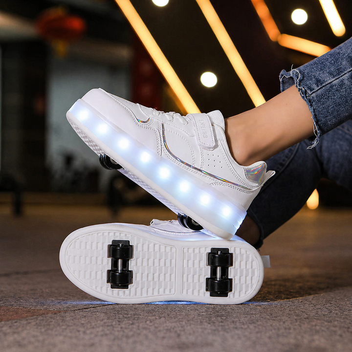 Kinder Orthopädische LED Rollschuhe