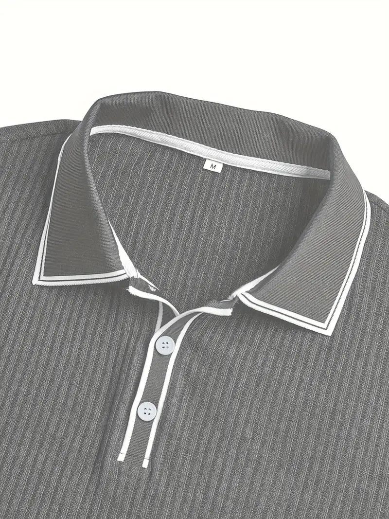 Pflegeleichtes Material des Herren Freizeitshirts