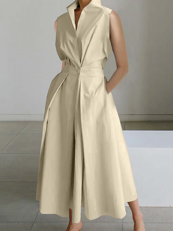 Sommerkleid mit Hemdkragen