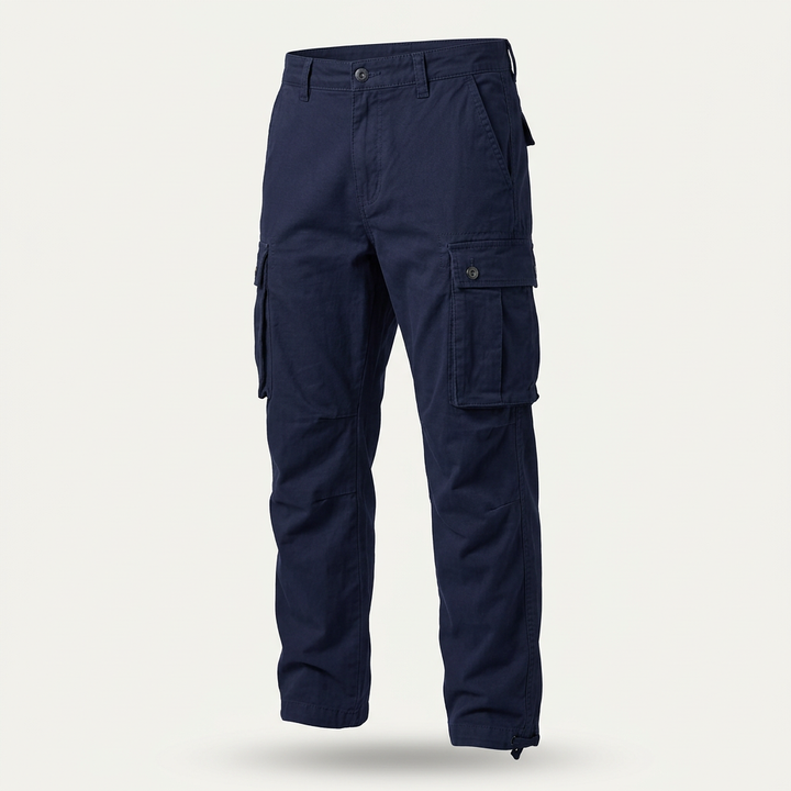 Herren Stretch-Cargohose mit mehreren Taschen für Herbst & Alltag