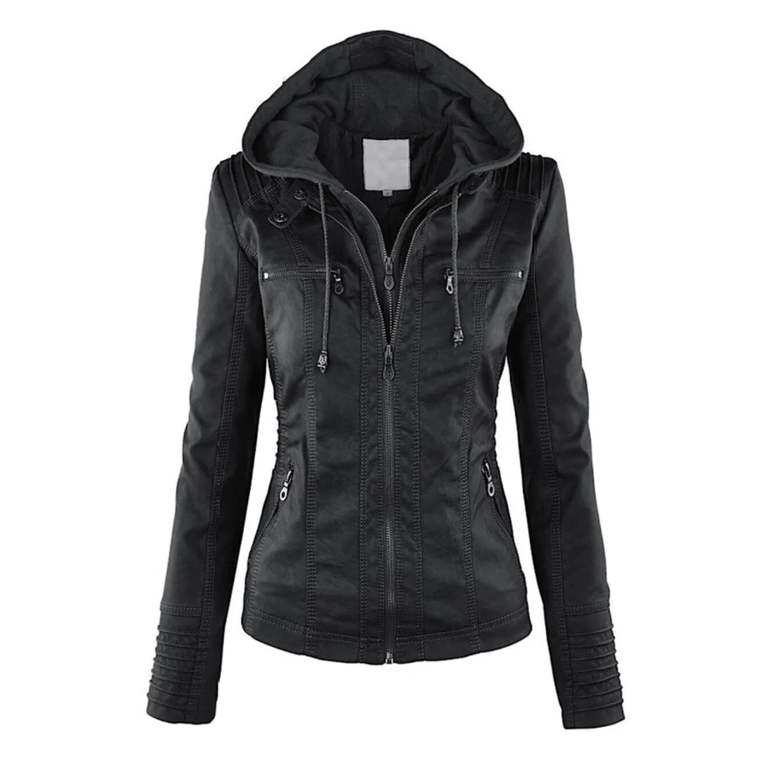 Damen Jacke mit Kapuze: Stilvolle Übergangsjacke