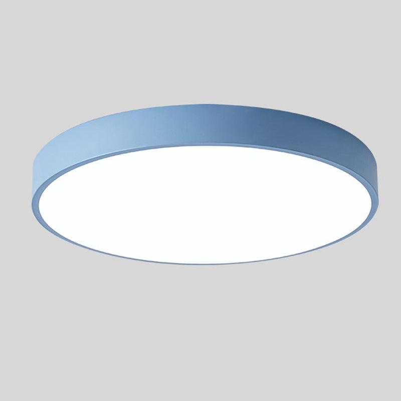 Nordische Holz-Macaroon LED-Deckenleuchte für Wohnräume