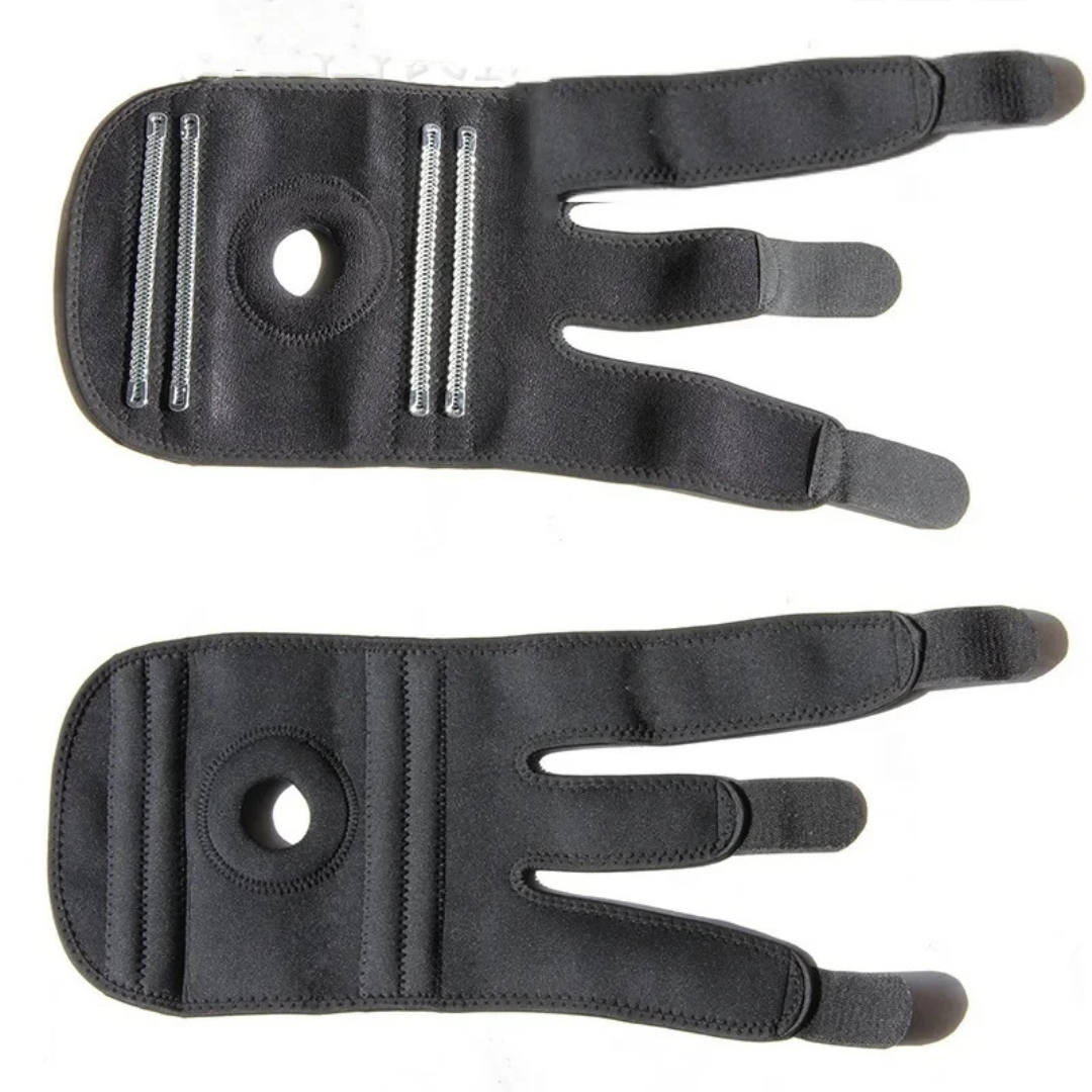 Ergonomische Knieschutz-Bandage bei Knieschmerzen im Alltag und beim Training