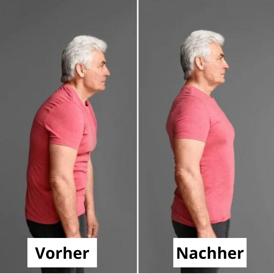 Figurformende Kompressionsweste für Herren, schlankere Silhouette, unsichtbar unter Kleidung, steigert das Selbstvertrauen.