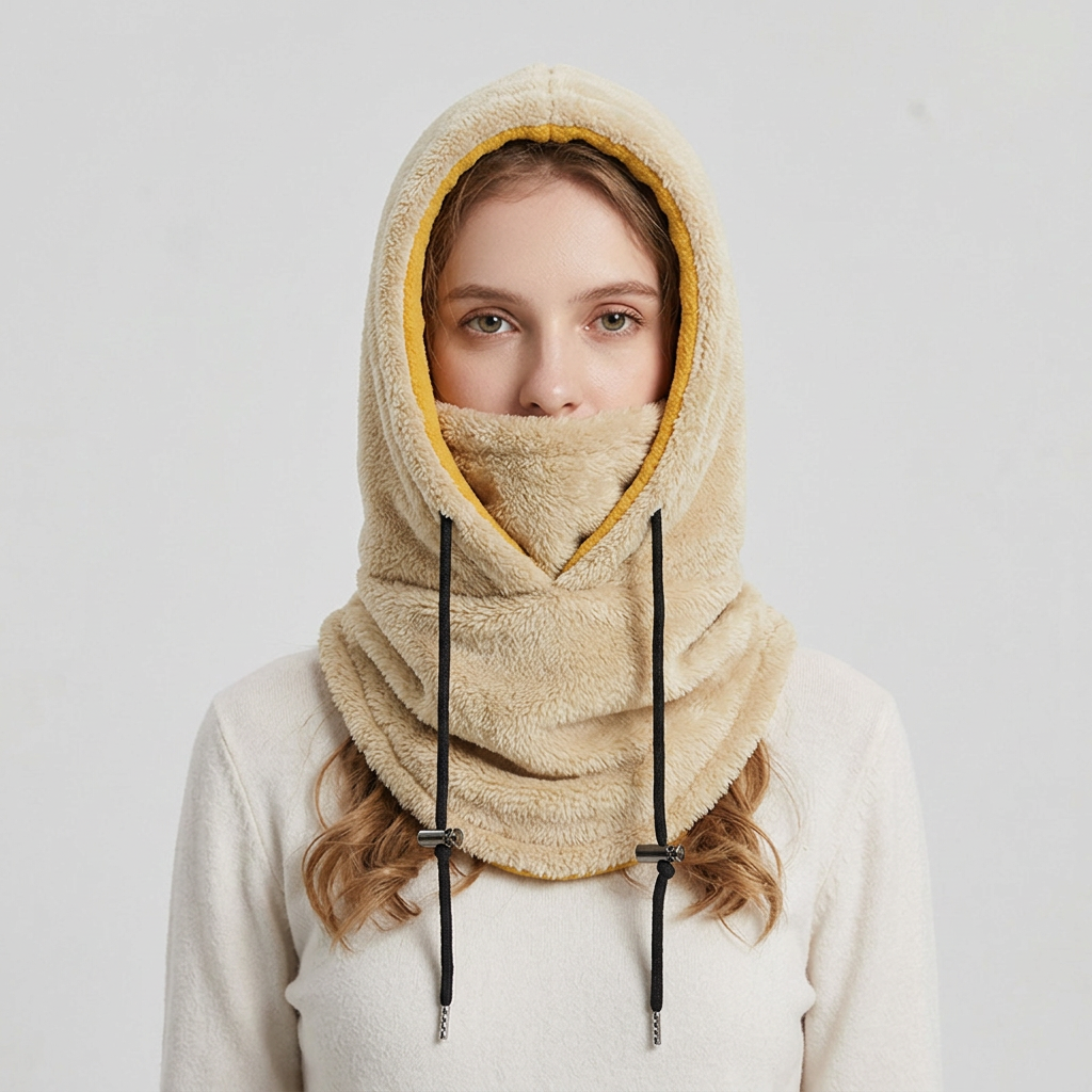 Unisex 3-in-1-Wintermütze – Warm & Winddicht