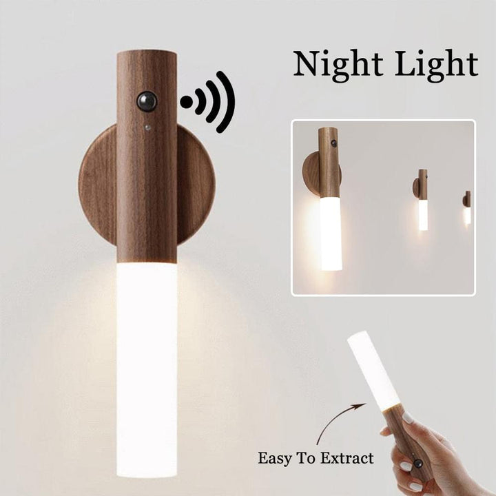 Wiederaufladbare LED-Bewegungssensor-Wandleuchte