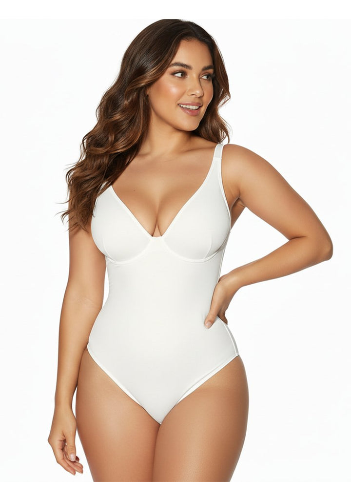 Navy blauer Shaping Bodysuit, ideal unter Kleidern und Oberteilen