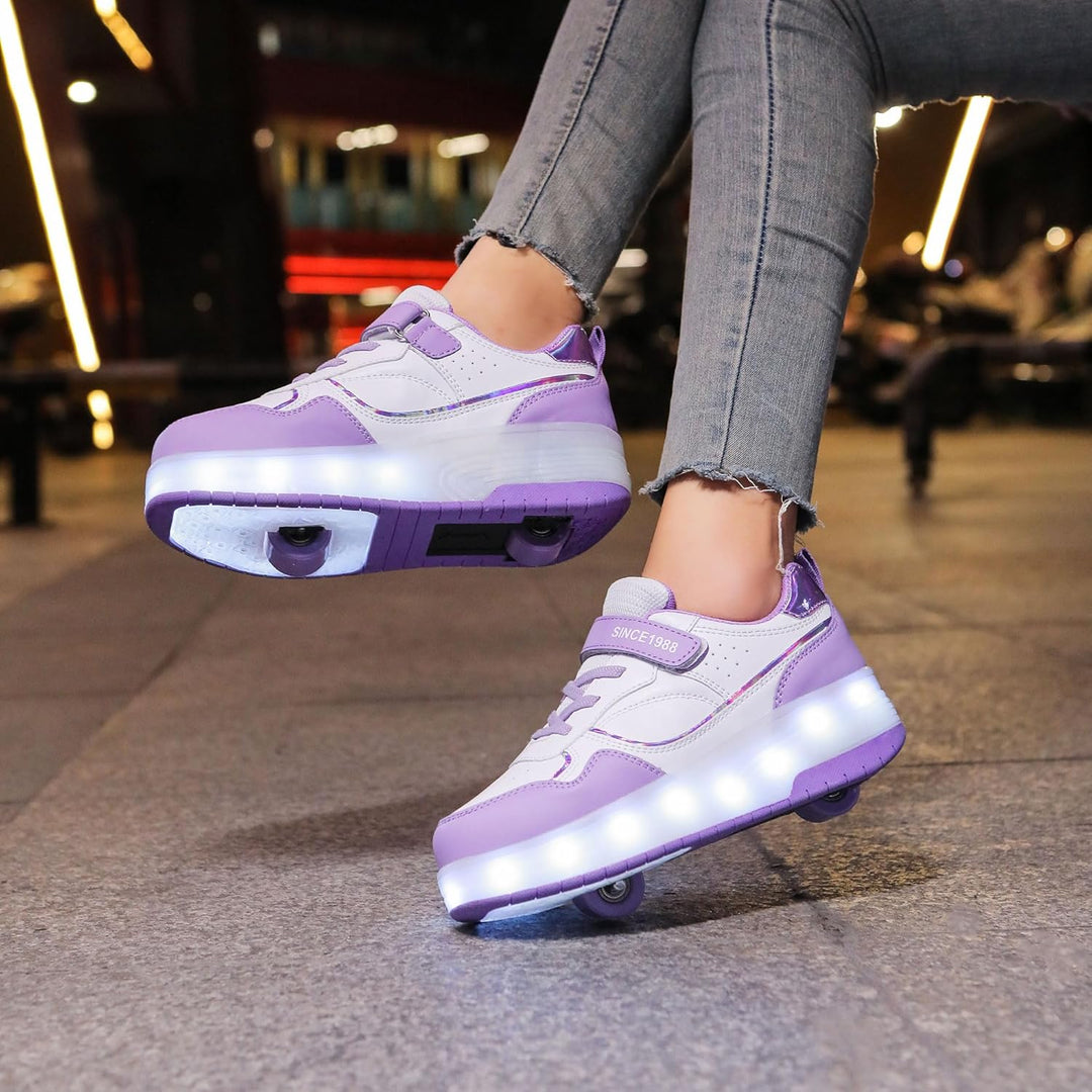 Kinder Orthopädische LED Rollschuhe