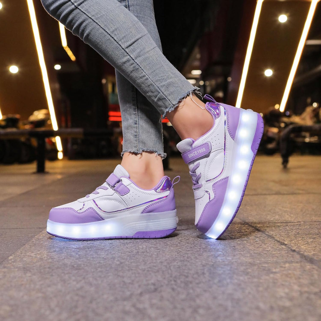 Kinder Orthopädische LED Rollschuhe
