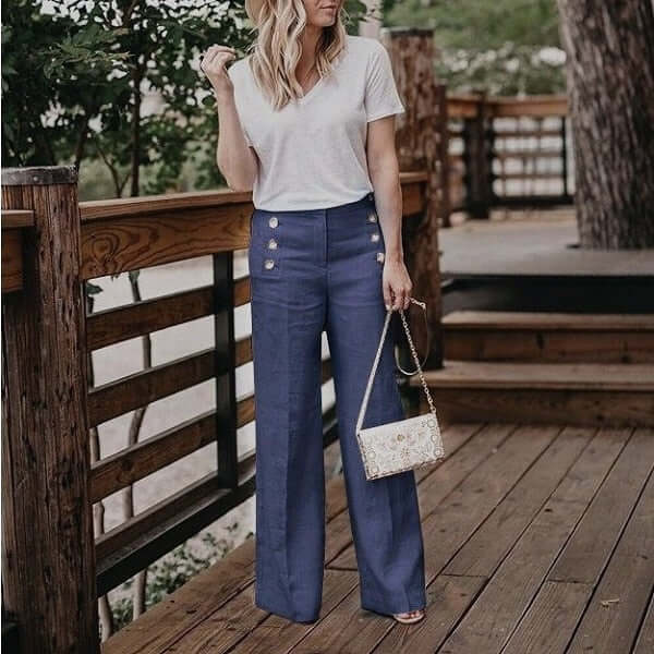 Leichte Damen-Hose: Sommerlich & Elegant