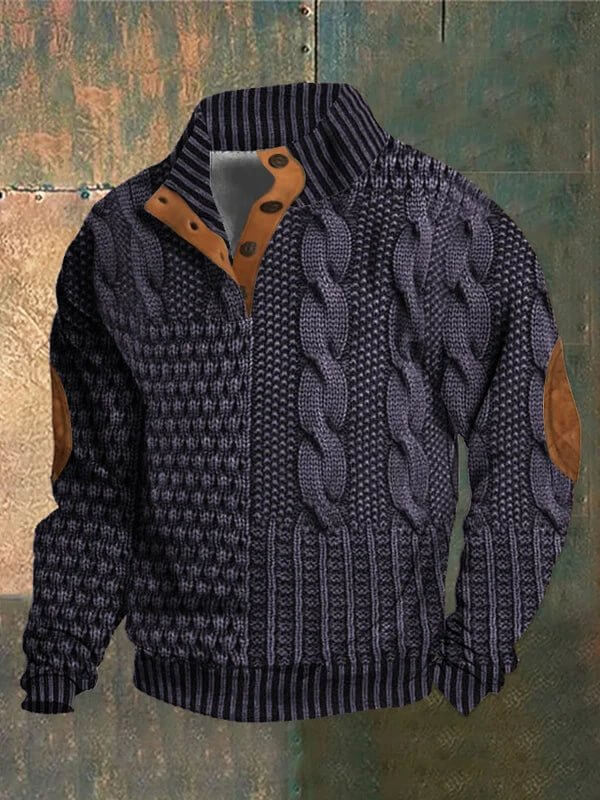 Warmer gestrickter Pullover