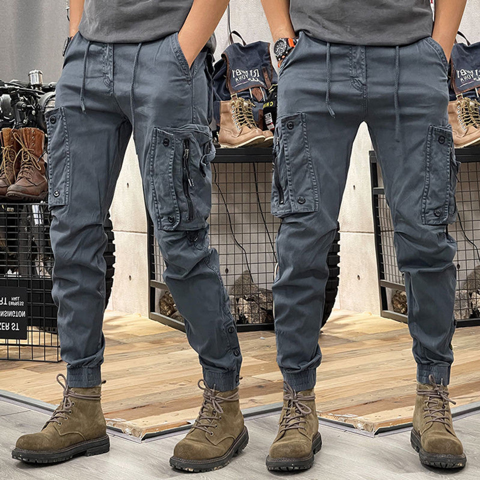 Herren Cargo-Hose in Grau für den Alltag