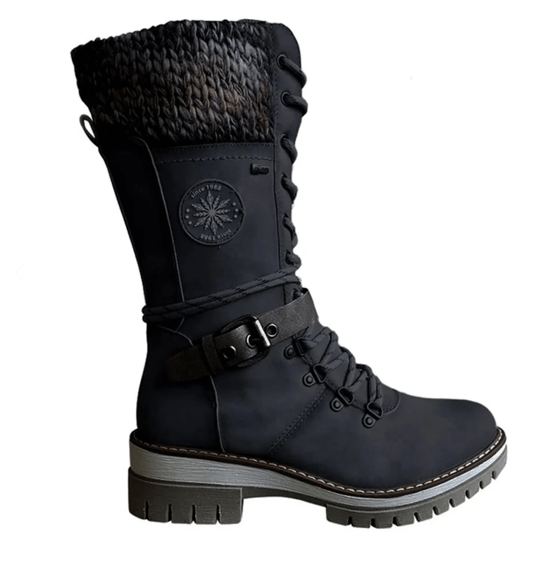 Warme Damen Winterstiefel mit orthopädischer Sohle
