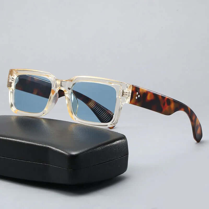 Sonnenbrille in verschiedenen Farben und Designs