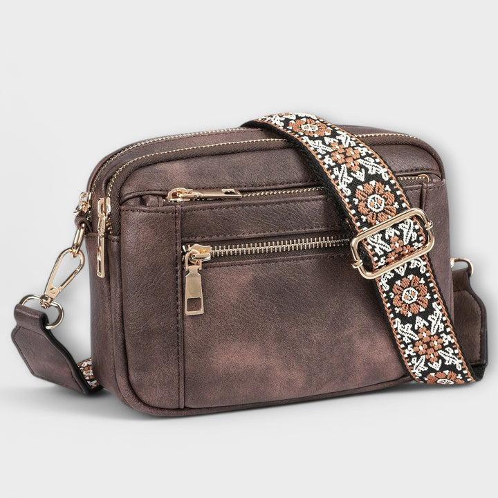 Vintage Boho Umhängetasche für Damen, praktische Handtasche & modisches Statement.