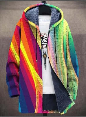 Künstlerische Strickjacke | Madeline