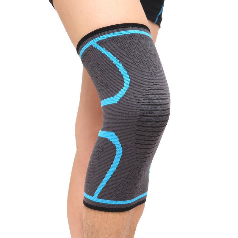 Atmungsaktive Kniekompressionsbandage für Sport und Gelenkunterstützung