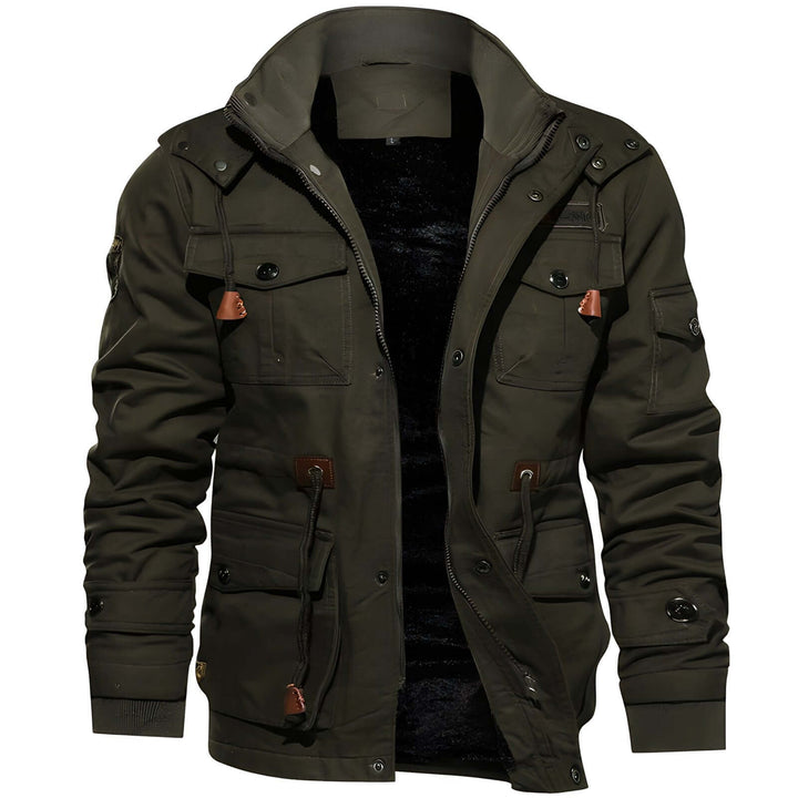 Herren Militärjacke mit vielen Taschen