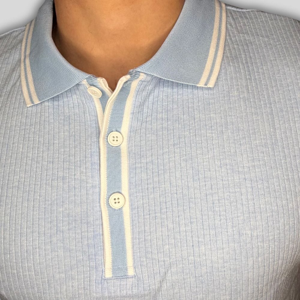 Hochwertiges Herren Polo-Shirt, Rückansicht