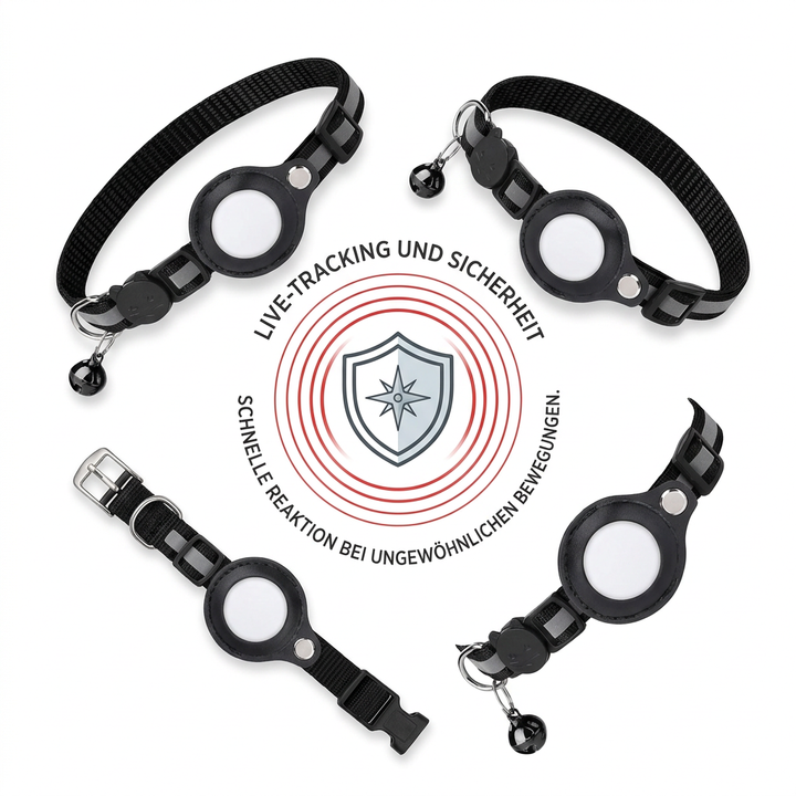 GPS-Halsband für Katzen – Live-Tracking & Sicherheit