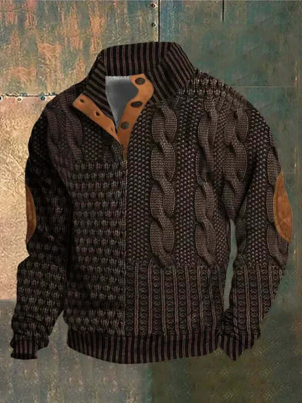 Warmer gestrickter Pullover
