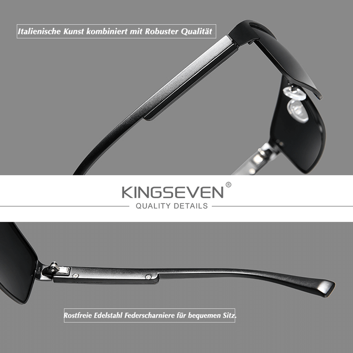 Polarisierte Sonnenbrille mit UV-Schutz 400 für Damen & Herren