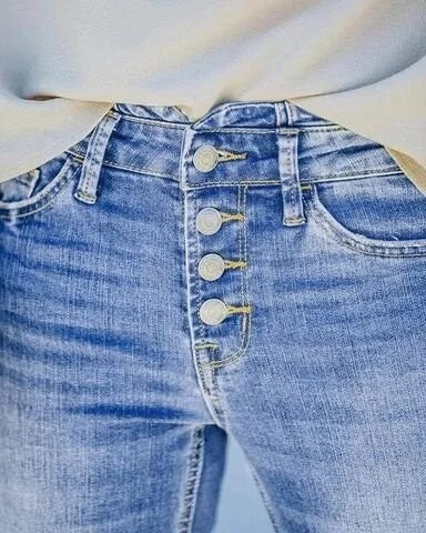 Damen Stretch-Jeans mit Eleganz und Bequemlichkeit