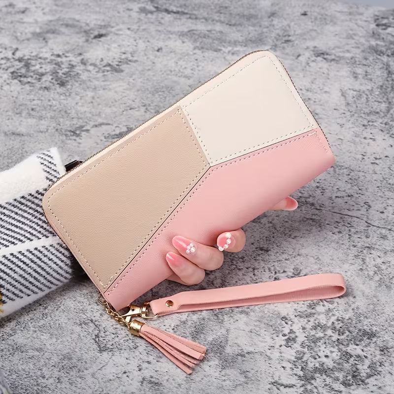 Elegantes Damen Portemonnaie Elena in Rosa, funktional & stilvoll. Hochwertige Geldbörse für moderne Frauen.