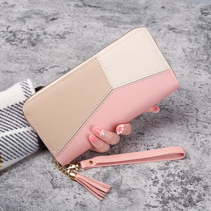 Elegantes Damen Portemonnaie Elena in Rosa, funktional & stilvoll. Hochwertige Geldbörse für moderne Frauen.
