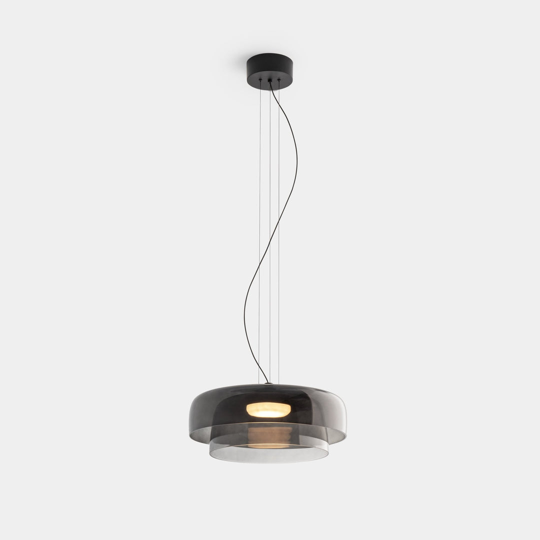 Nordische Glas-Pendelleuchte für Wohnzimmer
