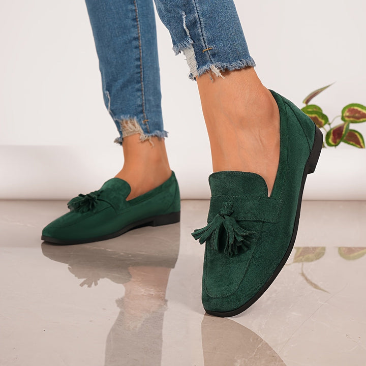 Schwarze Damen Slipper, weiches Obermaterial und bequeme Passform