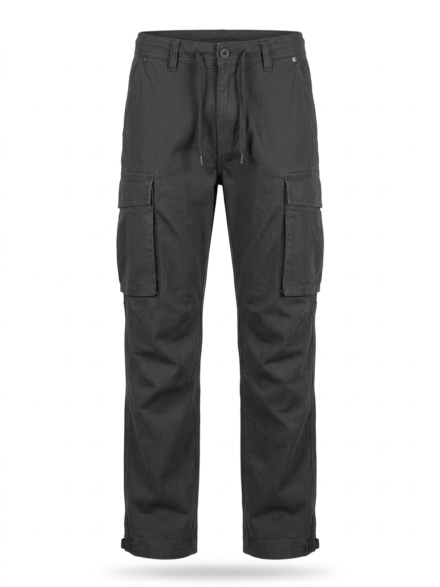 Herren Stretch-Cargohose mit mehreren Taschen für Herbst & Alltag