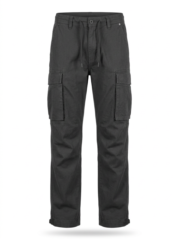 Herren Stretch-Cargohose mit mehreren Taschen für Herbst & Alltag