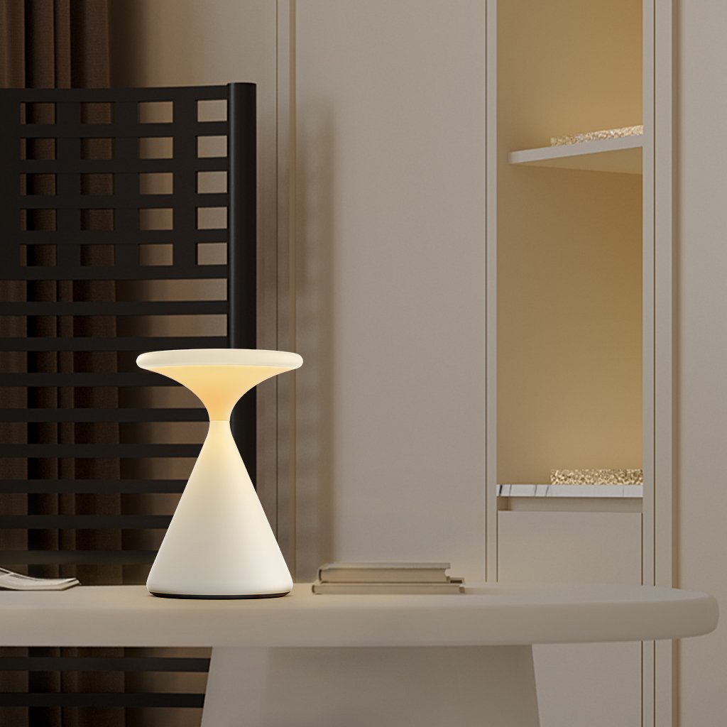 Kabellose LED Tischleuchte – Dimmbar, wiederaufladbar