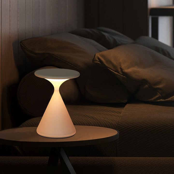 Kabellose LED Tischleuchte – Dimmbar, wiederaufladbar