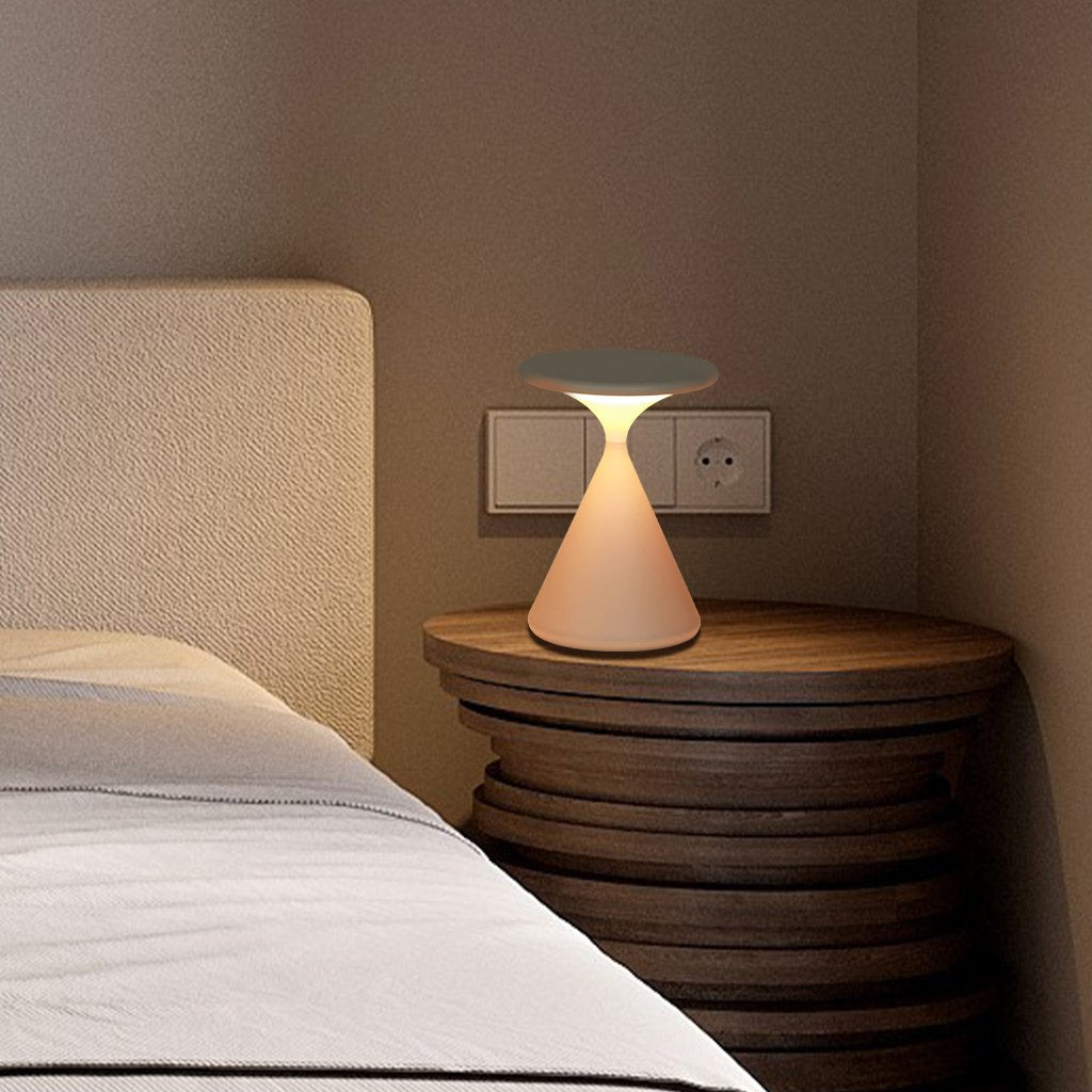Kabellose LED Tischleuchte – Dimmbar, wiederaufladbar