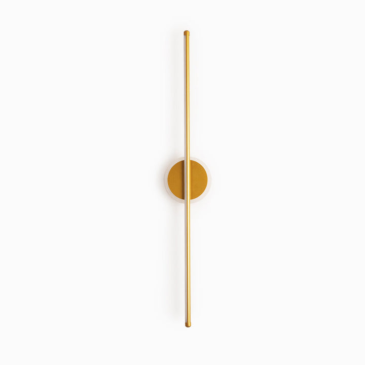 Moderne LED-Wandleuchte aus Metall und Silikon