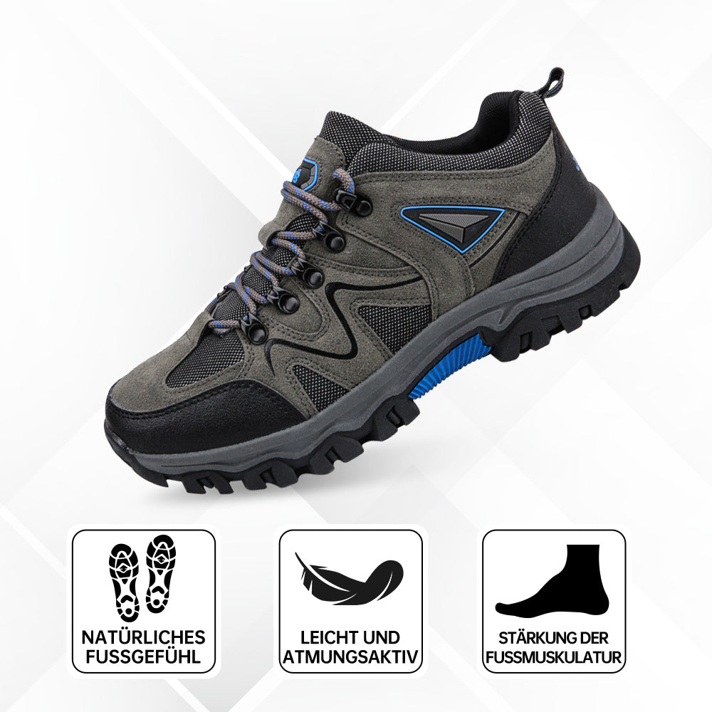 Langlebige Herren Trekkingschuhe, ideal für alle Terrains, atmungsaktiv und rutschfest.