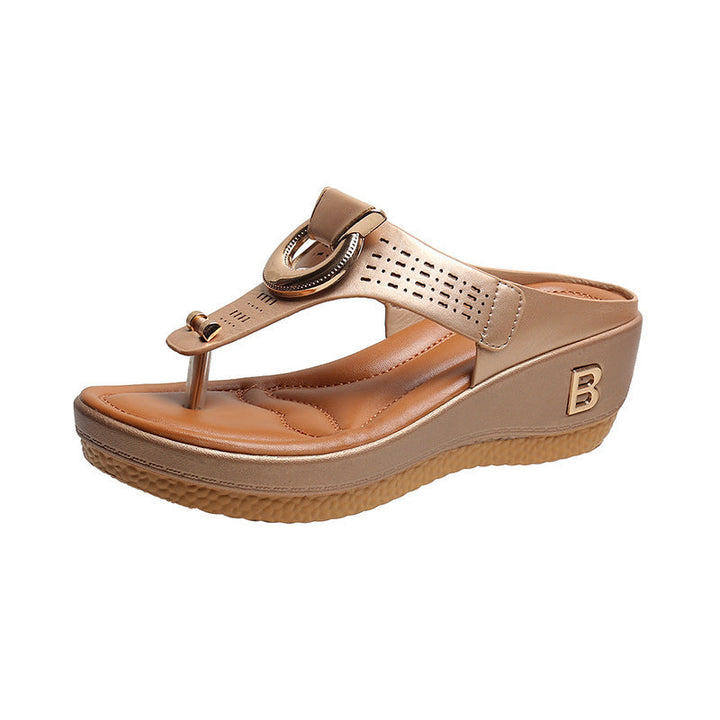Sommerschuhe für Damen mit weichem Riemen für hohen Tragekomfort