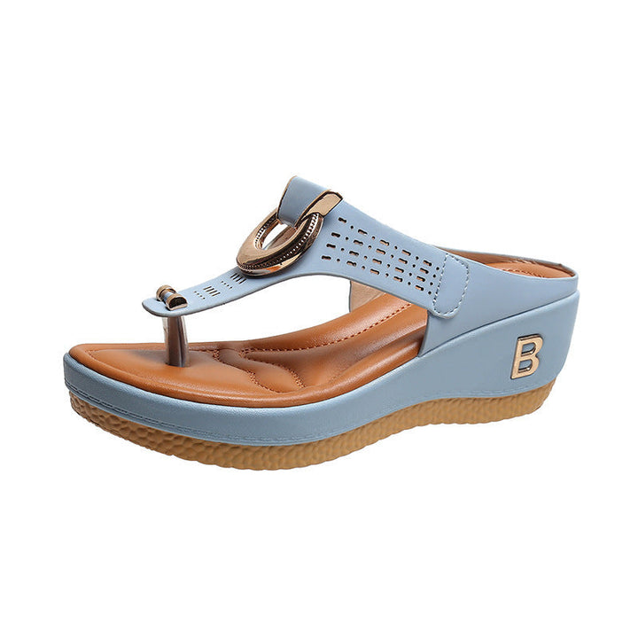 Orthopädische Sandalen für Damen, Detailaufnahme des Fußbetts