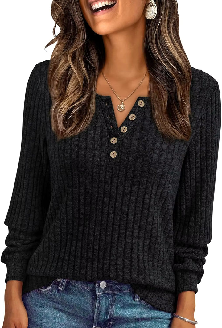 Damen Streifen-Sweatshirt Winter – Gemütlicher Freizeit-Look